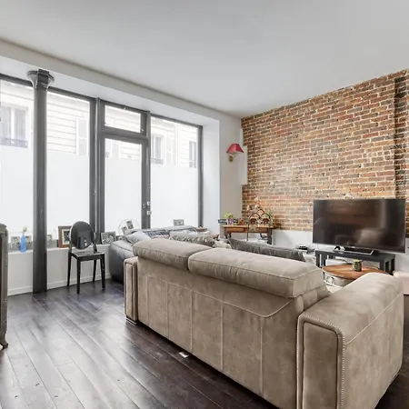 Appartamento Wide & Stunning Loft In The Heart Of The 17th Arr *